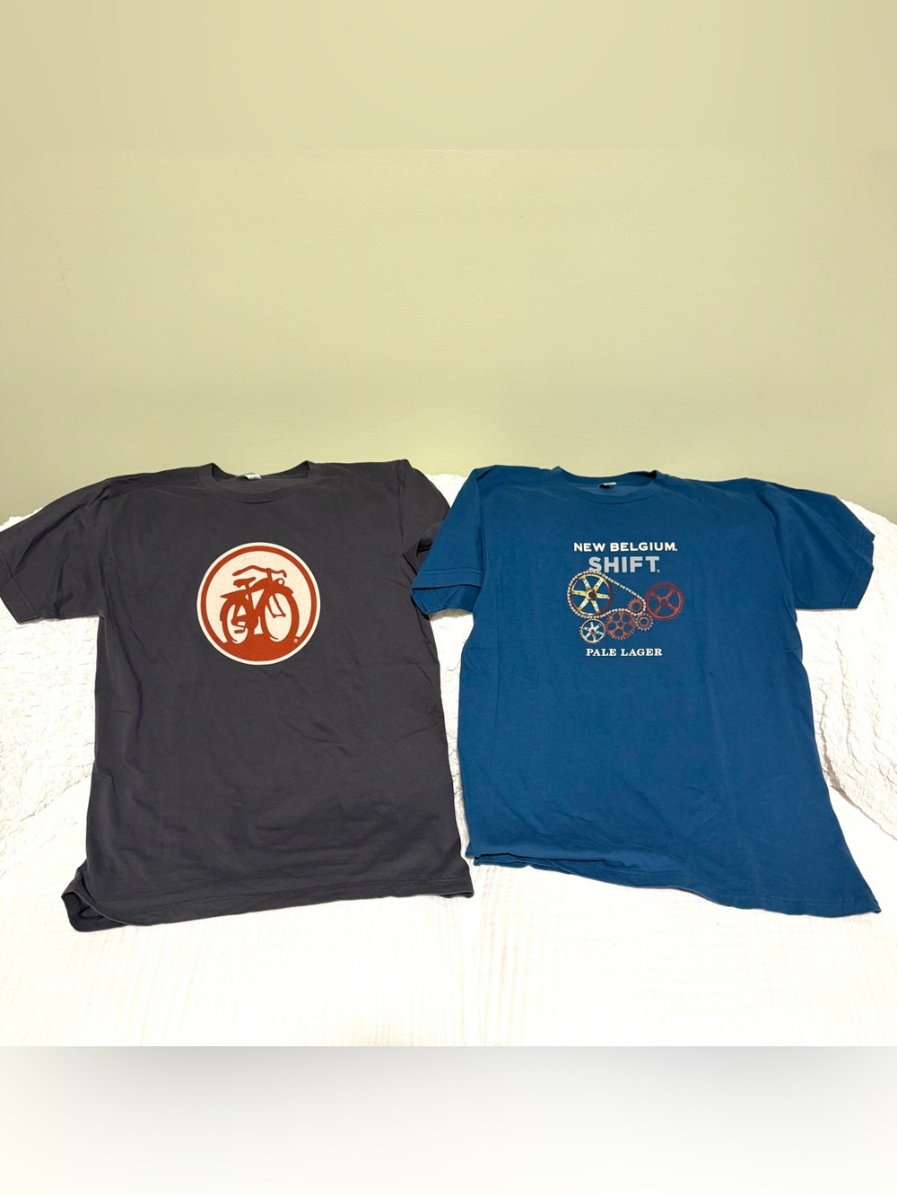 New Belgium Brewing shirts adult S
